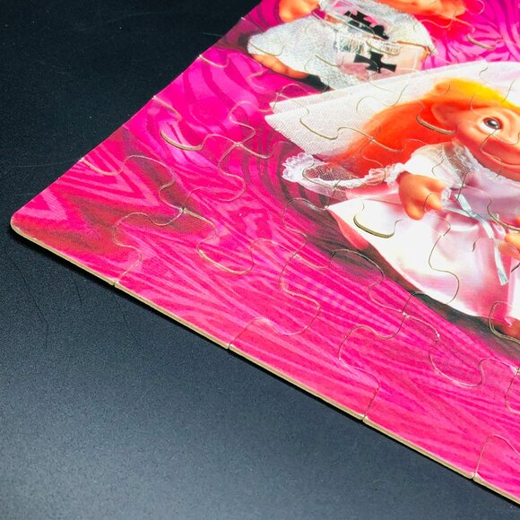 Vintage 1992 Norfin TROLLS Costume Party 63 piece Jigsaw Puzzle COMPLETE - Picture 5 of 11